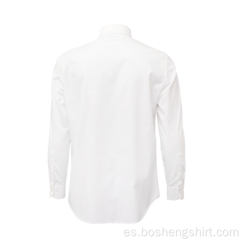 Camisa de vestir de manga larga personalizada para hombres de negocios